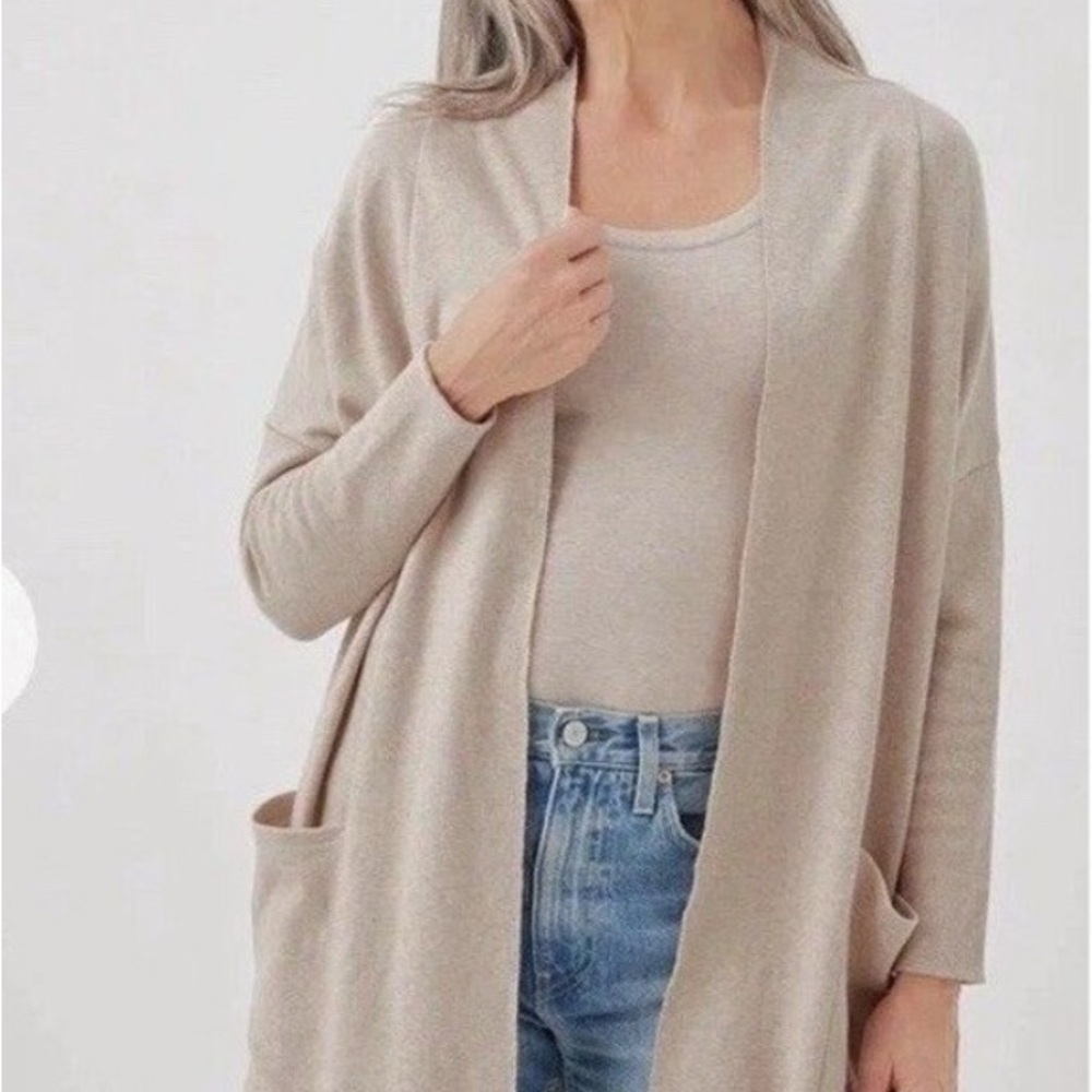 Pact organic cotton airplane cardigan